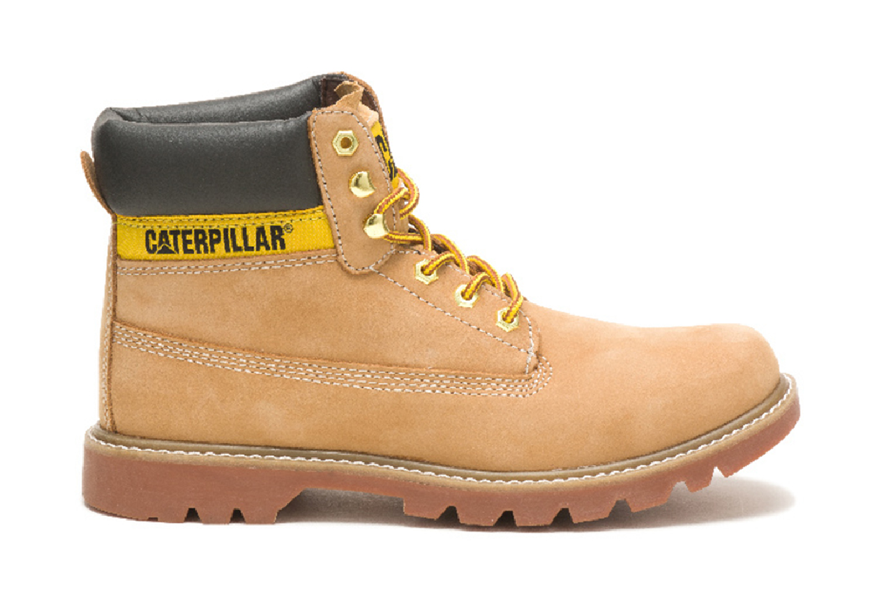 Caterpillar – Colorado 2.0 – Wanderstiefeletten aus honigbraunem Leder