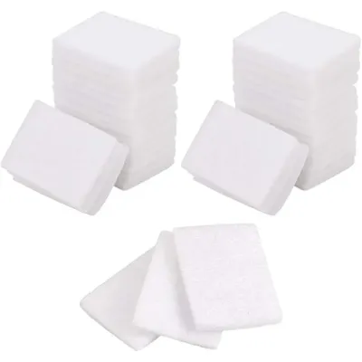 Unscented Aroma Pads, 50 Pack 1.1x0.8 Aroma Oil Refill Pads Microfibre Perfume Diffuser Pad for Home Electronic Equipment Locket