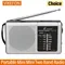 Radio portatile multifunzionale a basso consumo AM FM Mini Walkman a due bande Batteria Radio stereo esterna per passeggiate, escursioni, campeggio