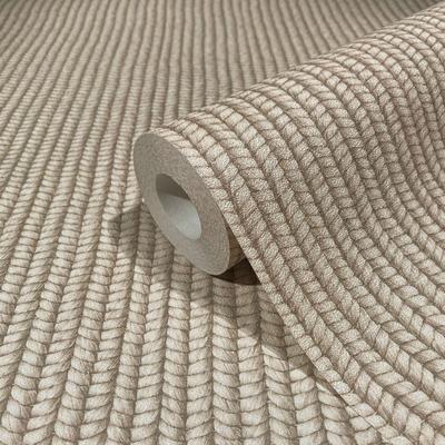 Vliestapete MARBURG "Tapete Organic Form", beige, B:0,53m H:0,01m L:10,05m, Vlies, Tapeten, moderne Vliestapete für Wohnzimmer Schlafzimmer Küche Image