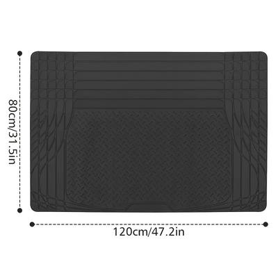 TEMU 1pc Car Trunk Mat Universal Trunk Mat Cut And Easy To Wash Image