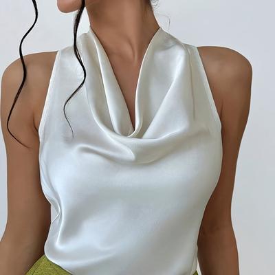 TEMU Women's Fashion Back Strap Sleeveless Top Image