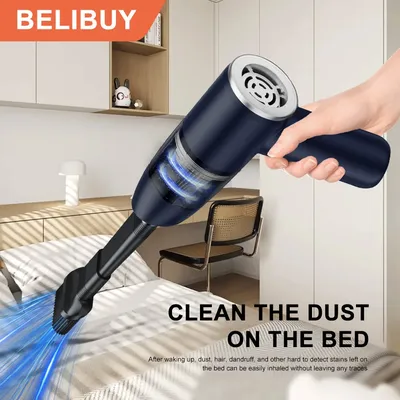 Auto Staubsauger Luft Gebläse Cordless Leistungsstarke Drahtlose Auto Reiniger Tragbare Staubsauger Image