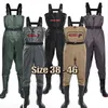 Größe 46, wasserdichte Hose mit Brust, Wathose, Schuhe, Stiefel, Herren-Angelanzug, Meeresfrüchte,