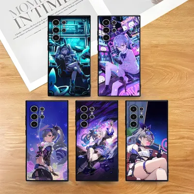 Sexy S-Silver Wolf Honkai Phone Case For Samsung Galaxy S25 S24 S22 S23 Ultra S21 S20 Plus 5G Frosted Non-Slip Full Cover