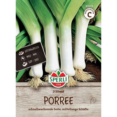 Porree / Herbstporree D´Elbeuf - Gemüsesamen - Sperli Image