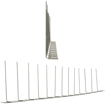 Pestsystems - 10 Meter (20 x 0,5m)Möwenspikes 1-reihig auf V2A-Titan - hochwertige Lösung für Image