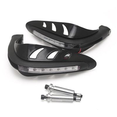 Paar Universal-Handschützer für Motorräder – Motocross-Handschützer – Lenkerschutz – LED-Blinker –