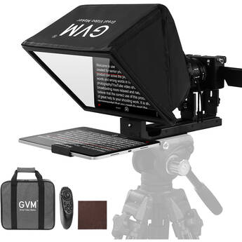 GVM Teleprompter TQ-MA for Tablets & Smartphones with Remote Control GVM-TQ-MA