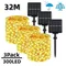 7m/12m/22m/32m LED lumière solaire extérieure jardin fée chaîne lumière LED scintillant lampe
