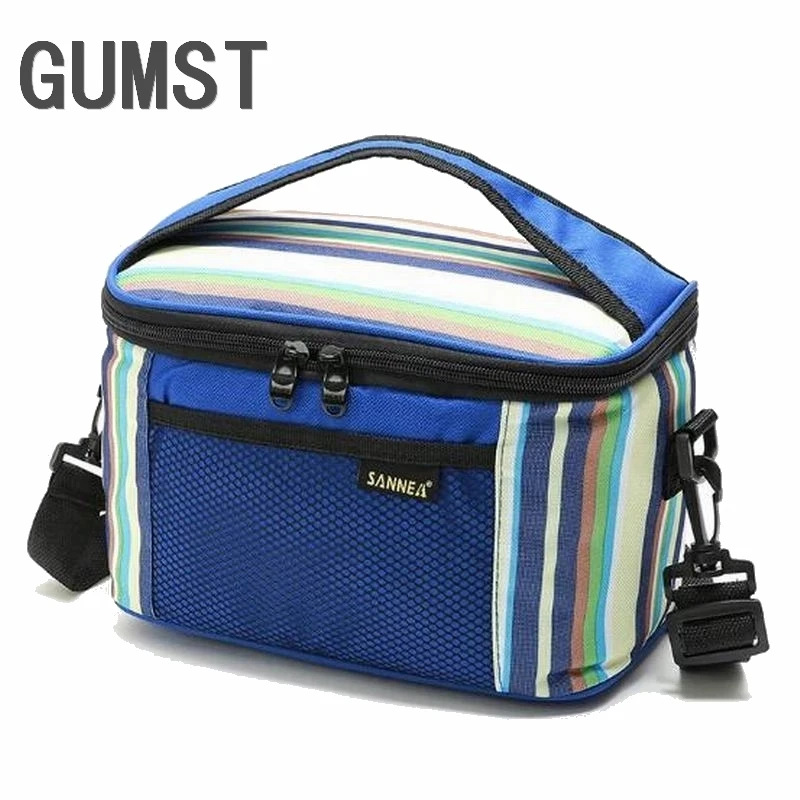 GUMST sac à déjeuner sac isotherme thermique pour nourriture 5L Bolsa loisirs sac isotherme sac à déjeuner pour nourriture fruits fruits de mer Steak isolation