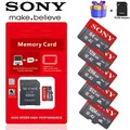 Scheda di memoria Micro SD Sony Scheda TF/SD 64 GB 128 GB 256 GB 512 GB 120 M/S Class10 Flash Ultra 64 GB Fotocamera/telefono per lettore di schede/adattatore