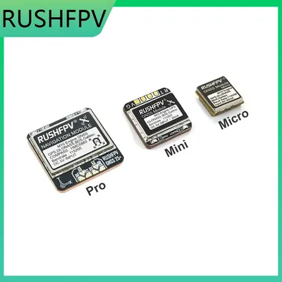 SkyCityFPV RUSHFPV GNSS Pro Mini Micro M10 GPS Module 10HZ Rate Built-in Ceramic Antenna for RC FPV Freestyle Drone DIY Parts