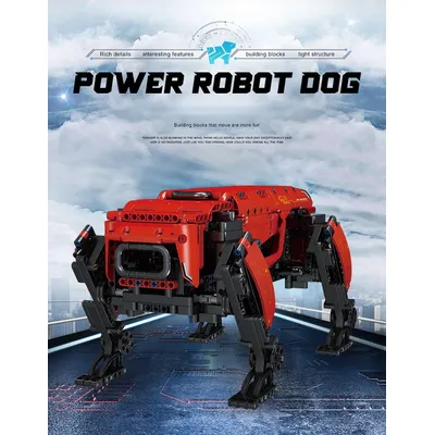 Legolcks Roboterspielzeug Das RC motorisierte Boston Dynamics Big Dog Modell AlphaDog Bausteine Ziegel Spielzeug für Kinder Weihnachtsgeschenke Image