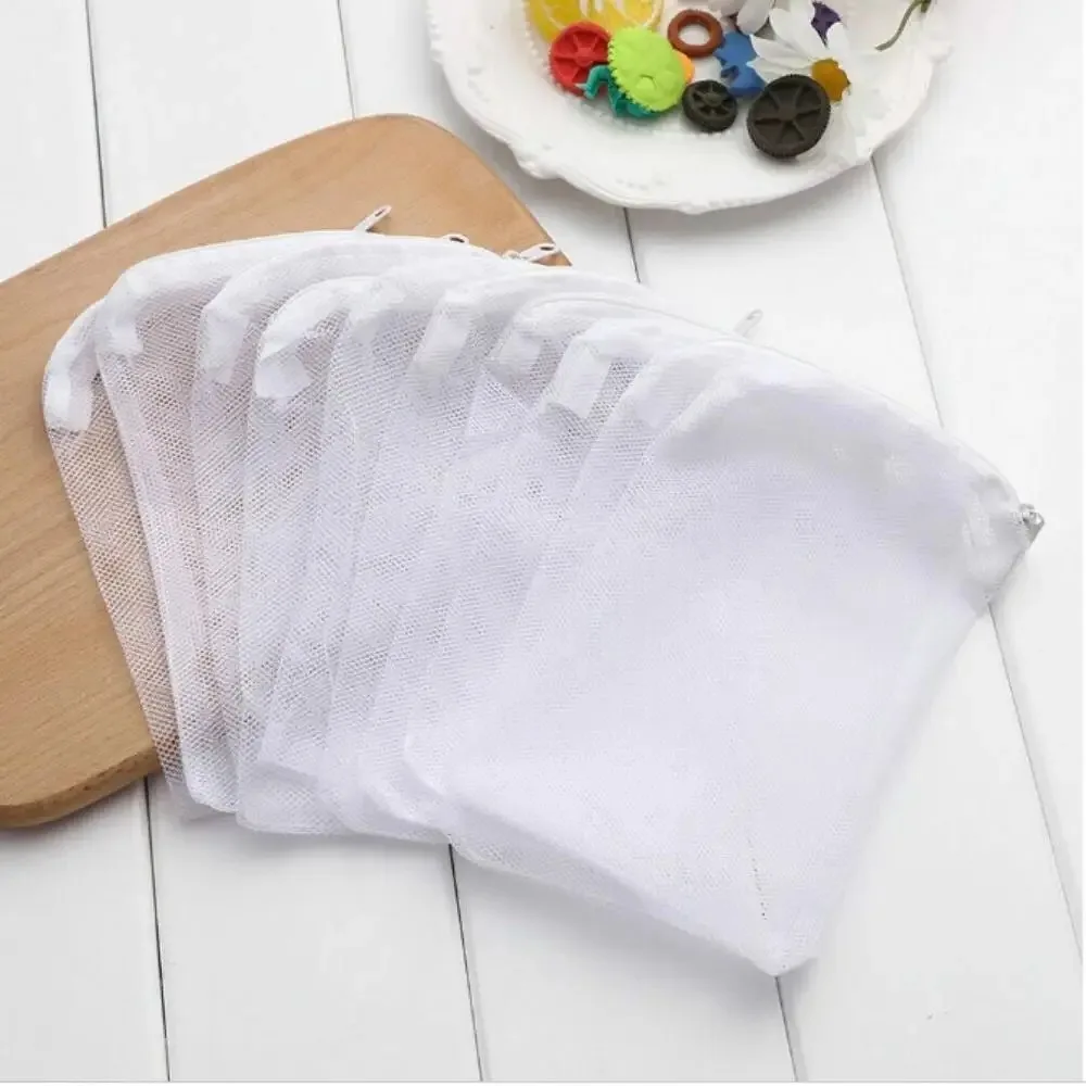 5/10Pcs Aquarium Filter Net Taschen Wiederverwendbare Feine Filter Media Taschen Mit Reißverschluss Für Frische Salzwasser Tanks Aquarium aquarium Filter