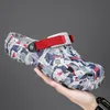 Summer Men Sandals Plus Size46 47 Light Soft EVA Men's Hole Shoes Outdoor Slippers Home Garden Clogs