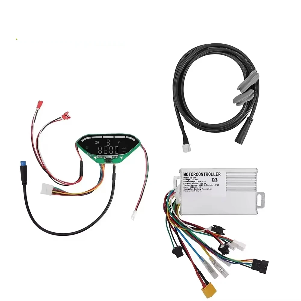 Für S1-E9T Elektrische Roller Display Kickscooter 1 Set 17A 36 V Motherboard Controller Dashboard Kabel Ersatz Teile Image