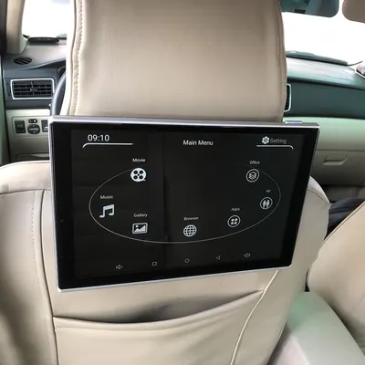 Kopfstütze Monitor Display IPS Android Touchscreen Für Audi A3 A4 A6 A7 A8 Q2 Q3 Q5 Auto Hinten Sitz Player video BT AirPlay Spiegel