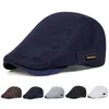 Männer NEW York Label Mesh Atmungsaktivität Newsboy Caps Britische Maler Hüte Frühling und Sommer Flache Kappe Hip Hop Berets Hut