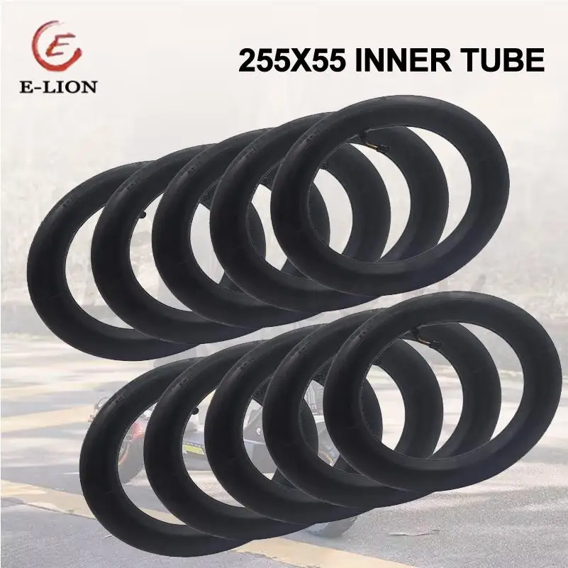 Hochwertiger 45-Grad-Innenrohr-Kinderwagen 255 x 55 Gummi 10 Zoll Luftreifen für Kinder-Dreirad Image