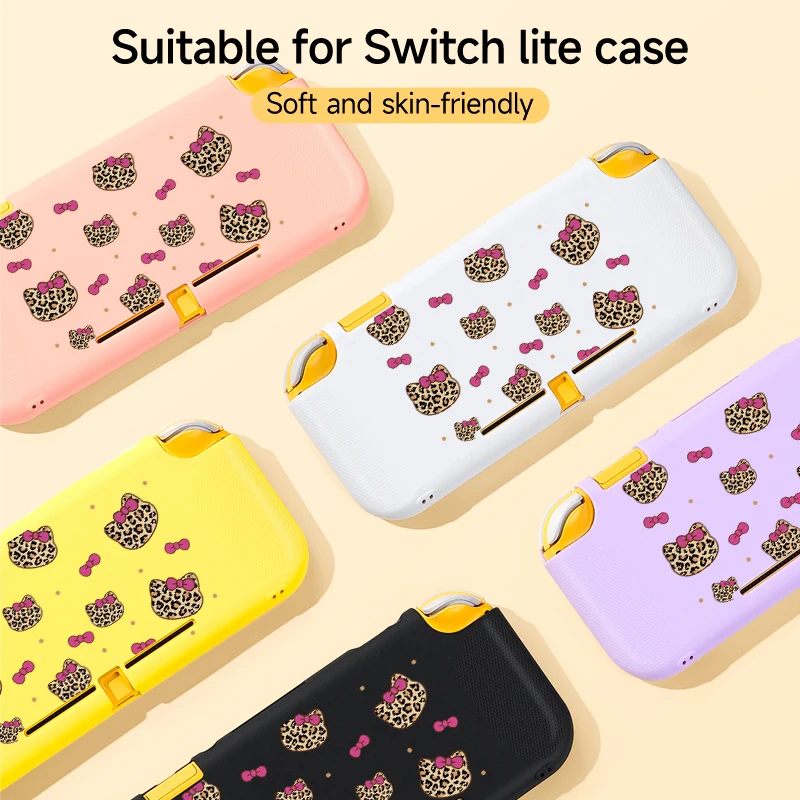 Geeignet für Switch Lite-Schutzhülle, 5-Farben erhältlich, stoß- und sturzsicher, Softshell, Spielekonsolenzubehör Image