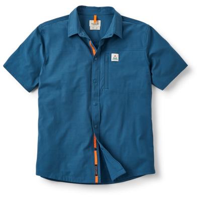 Passenger - Traveller S/S Stretch Shirt - Hemd Gr XXL blau Image