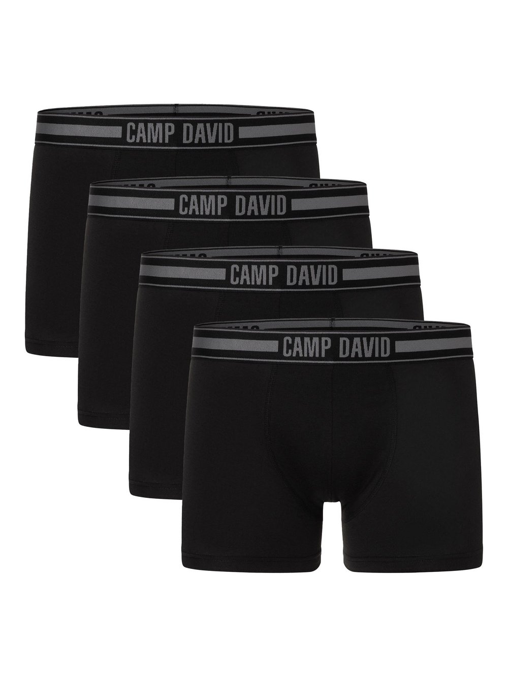 Camp David Boxershort 4er Pack Herren schwarz, XL Image
