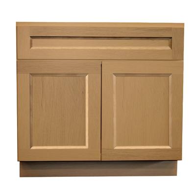 Craftline RTA Husk Shaker Sink Base Vanity Cabinet Sink Base Vanity Cabinet - 30 Inch x 21 Inch x 34-1/2 Inch - Husk