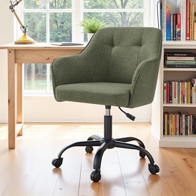 TEMU Office Chair, Swivel Desk Chair, Height Adjustable, For Study Room, Bedroom Image