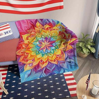 TEMU Flannel Blanket - , & For , Bed, , And - Image