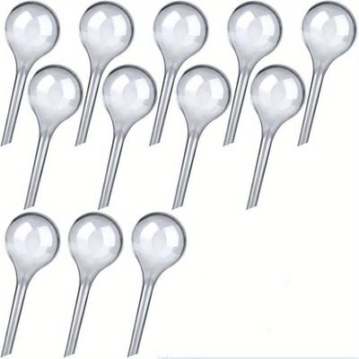 TEMU 6-pack Plastic Self-watering Globes, Plant Watering Bulbs, Automatic Irrigation System For Indoor & Outdoor Potted Plants, Non-pressure Water Dispenser Balls Image