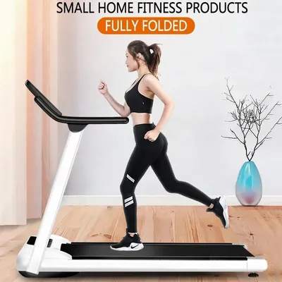 New Exercise Treadmills Folding Multifunctional Foldable Mini Fitness Home Treadmill Indoor Exercise