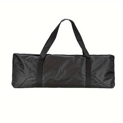 TEMU Electric Scooter Carrying Bag, Durable Polyester Vehicle Storage Case, Fits Most Electric Bikes, Portable & Lightweight Design, Black - No Bike Included Image