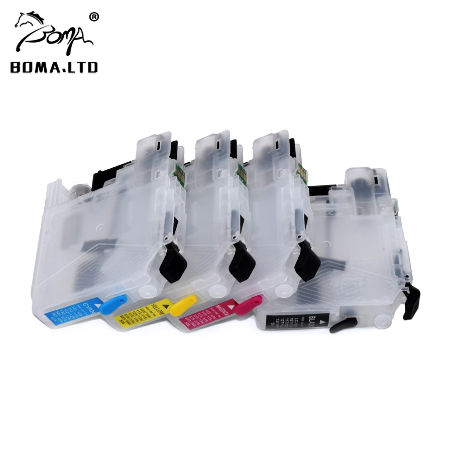 LC123 125 Refill Ink Cartridge With ARC For Brother DCP-J132 J152 J552 J172 J752 J4110 MFC-J870 J650 J470 MFC-J4510DWF Printer