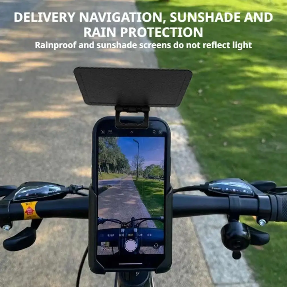 Handy-Sonnenblende, UV-Schutz, Handy-Bildschirm, universelle Smartphone-Sonnenschutz-Abdeckung für den Außenbereich für Smartphones ﻿