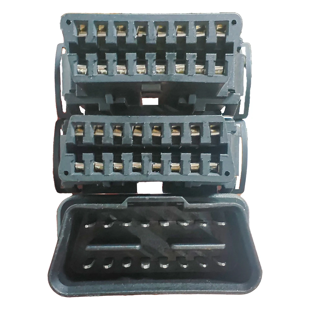 OBD2 1-2 16 Pin Stecker auf Buchse Y Adapter Diagnose Stecker Verlängerung OBD für Kia/Mazda für Autos der Südost-Serie