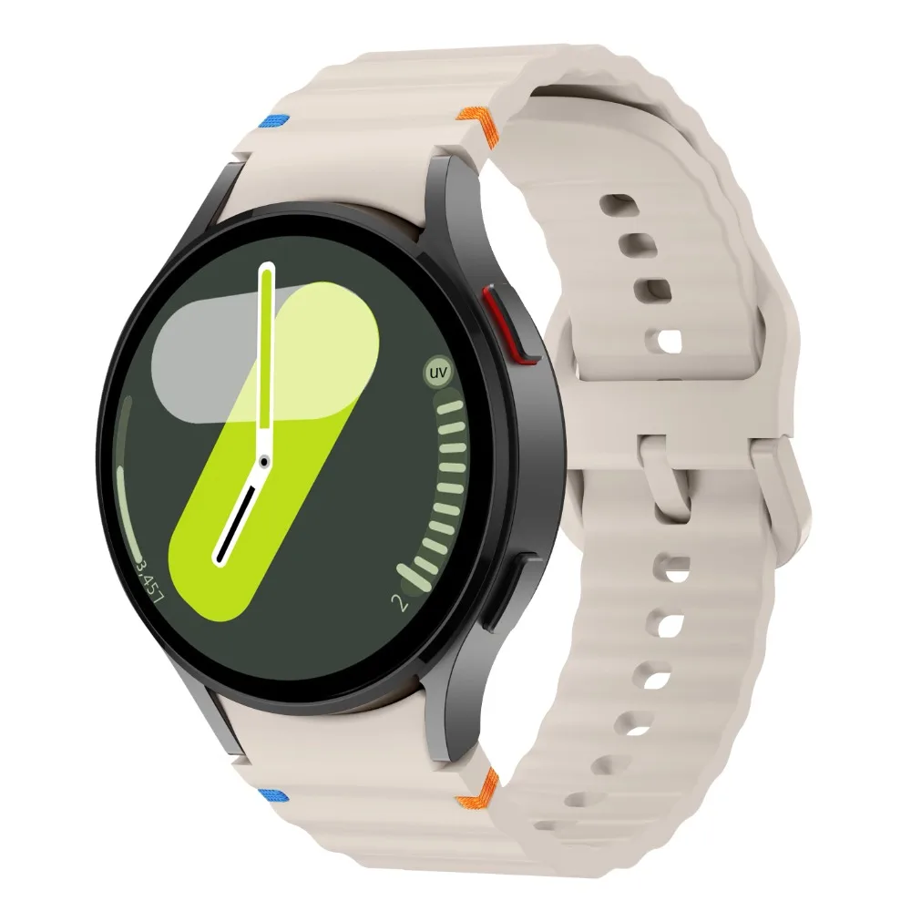 Silikonband für Samsung Galaxy Watch 7 6 4 5 Pro FE 44 mm 40 mm Correa Armband Galaxy Watch 4 6 Classic 43 mm 47 mm Armband Image