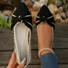 Frauen Licht Bequeme Halbschuhe Fliege Ballerinas Spitz Weiche Barfuß Wohnungen Gestrickte Casual Frauen Schuhe Zapatos De Mujer