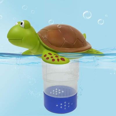Chlorschwimmer Schwimmender Chlorspender für Pools, niedliches Tier, schwimmender Chlorinator, Image