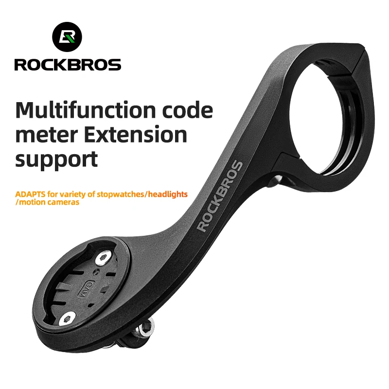 ROCKBROS GPS Fahrradcomputer Halterung Nylon Fahrrad Licht Halter Fahrrad Lenker Halterung Für BracketGarmin/Wahoo/Bryton/Kamera Image