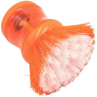 BURI Spülbürste mit Spülmittelspender Küchenbürste Abwaschbürste Geschirrbürste - orange Image