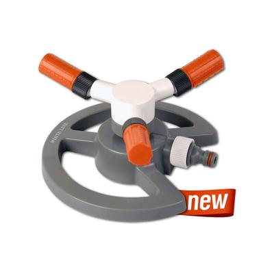 Bradas - WhiteLine 3-Arm Drehsprenger, Kreisregner, Rasensprenger, Sprinkler,... Image