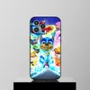 Cartoon P-Paw P-Patrols Phone Case For iPhone 16 11 12 13 14 15 Pro Max Plus Black Soft Shell