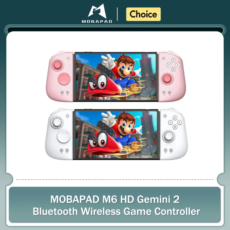 Mobapad M6s Per Nintendo Switch Controller Pro Joystick regolabile Controller effetto Hall Vibrazione HD/Giroscopio JoyPad a 6 assi