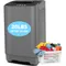 20lbs Portable Washing Machine, Washer and Spinner Combo ，10 Programs & 8 Water Levels, Built-in
