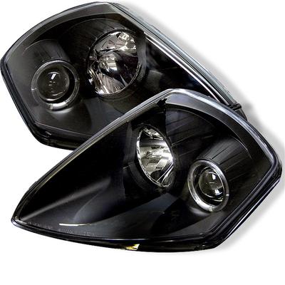 Spyder Headlight Clear Lens, Black Interior Signature Series, Driver & Passenger Side, 1-year limited warranty 5011374