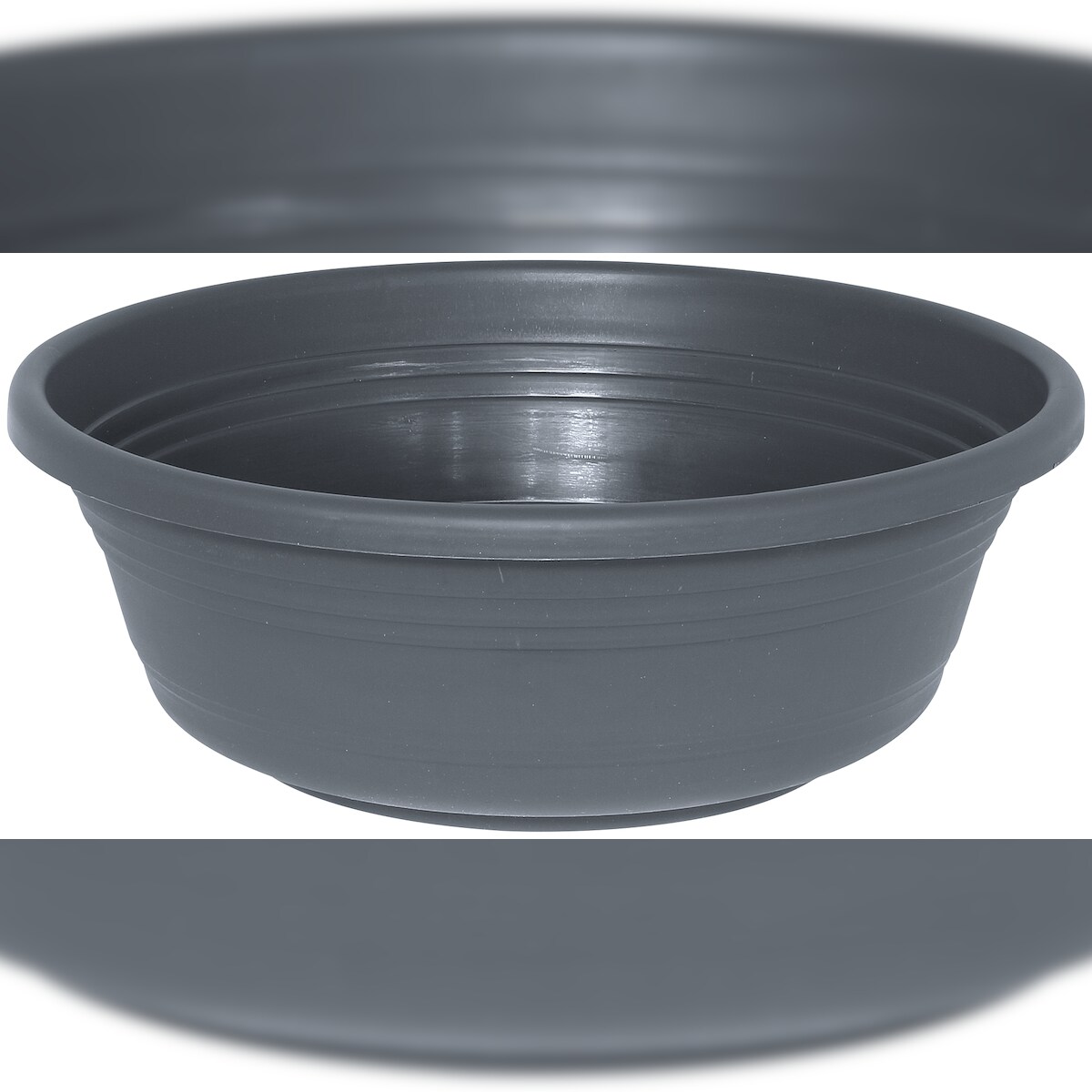 Geli Jessica Pflanzschale 30cm Anthrazit – Runde Blumenschale Image