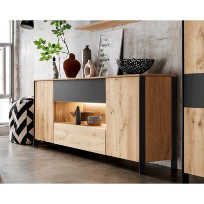 Massivholz »Boston« Sideboard 205x84x42 cm Image