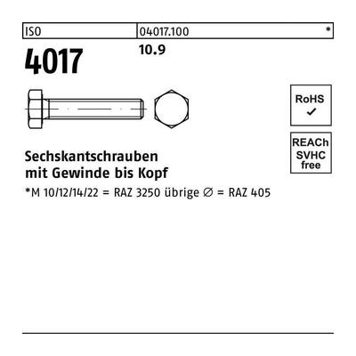 No Brand - Sechskantschraube din 933 vg m 18 x 60 10.9 Image