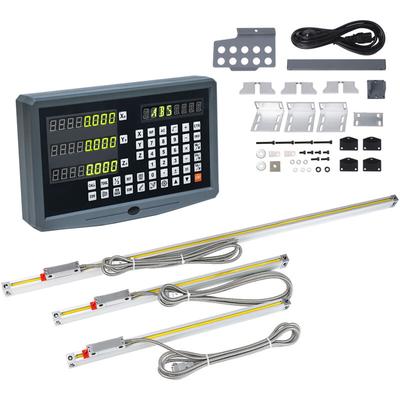 Mophorn - 16'' 18'' 38'' Linearskala 3-Achsen-DRO-Display-Kit Digitales Anzeigesystem Image